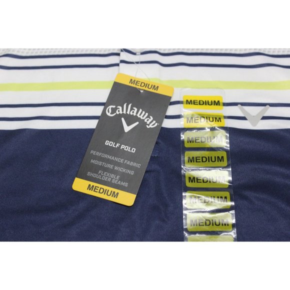 Callaway men's Opti-Dri‎ short sleeve collared performance golf polo shirt - Picture 6 of 11